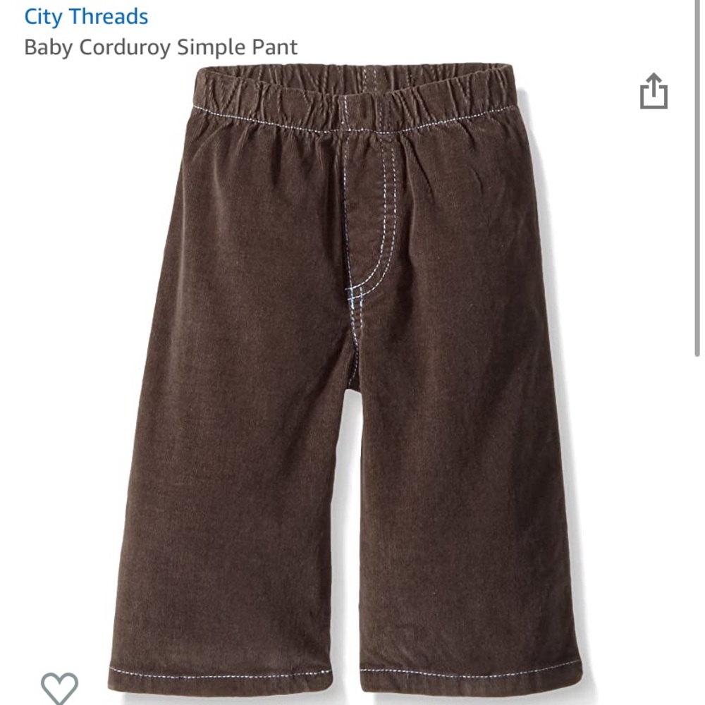CITY THREADS~ boys corduroy pants